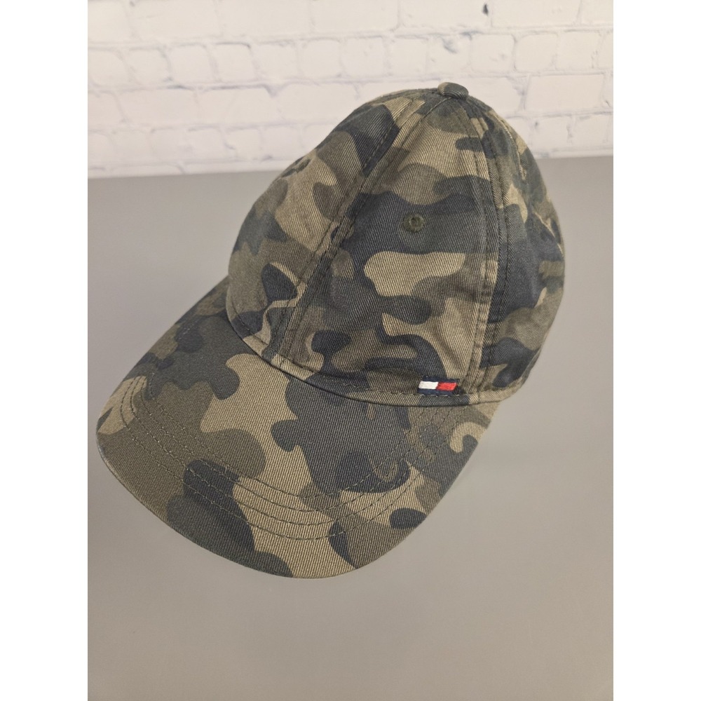 Tommy Hilfiger Camo Baseball Cap Adjustable Strap